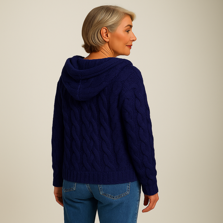 Saela & Co – Cozy and Stylish Knit Hoodie