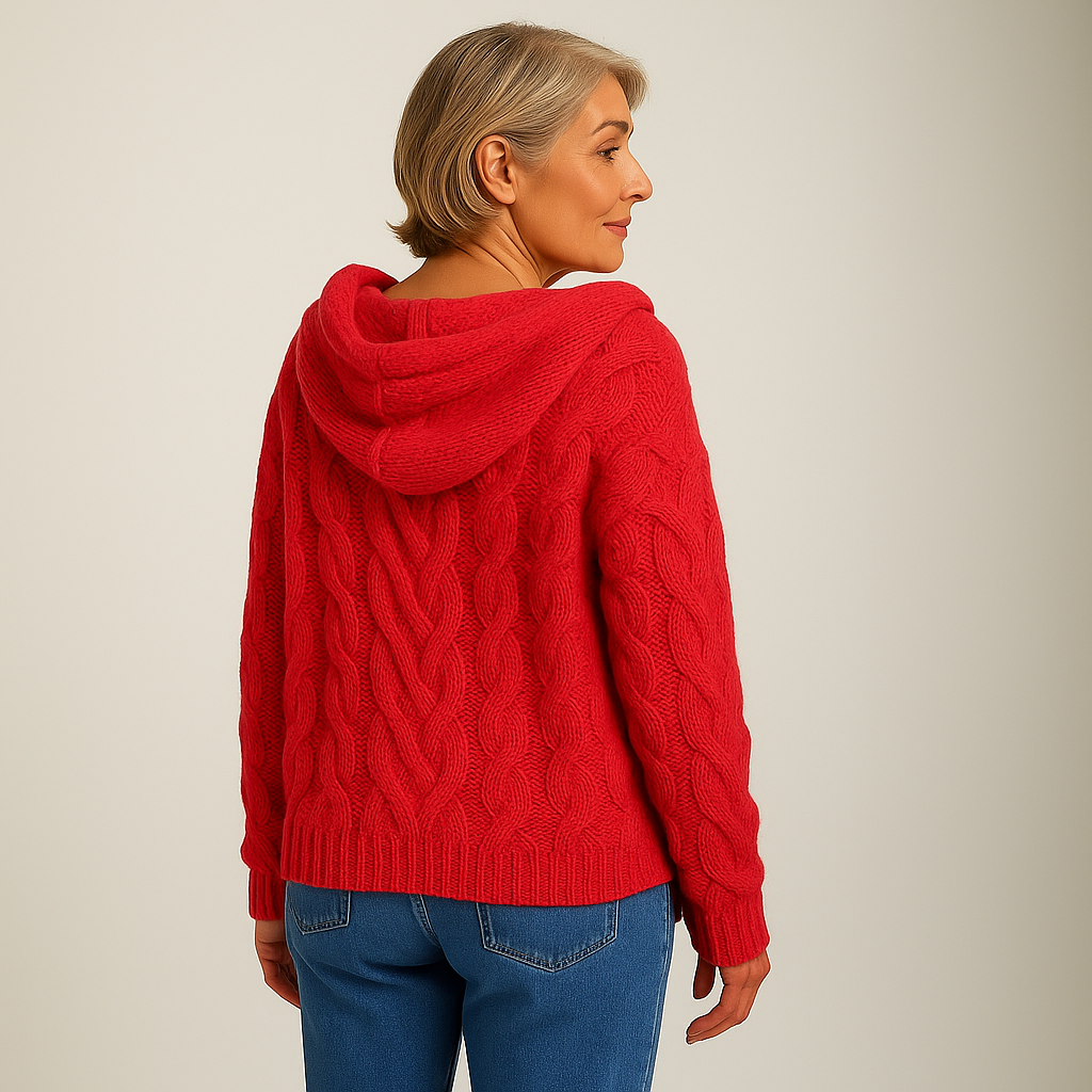 Saela & Co – Cozy and Stylish Knit Hoodie
