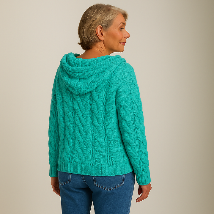 Saela & Co – Cozy and Stylish Knit Hoodie