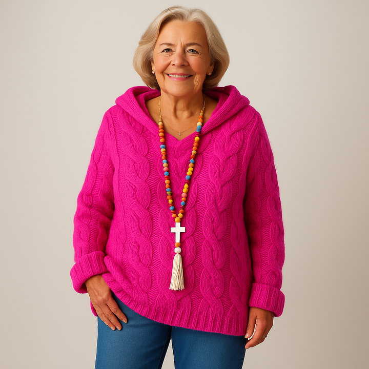 Saela & Co – Cozy and Stylish Knit Hoodie