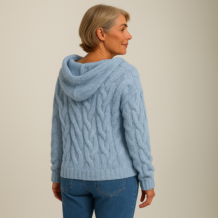 Saela & Co – Cozy and Stylish Knit Hoodie