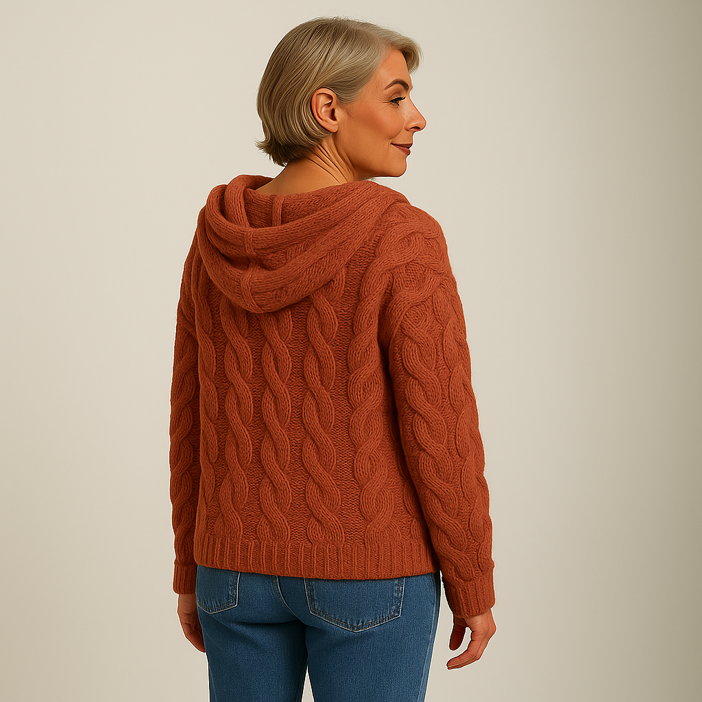 Saela & Co – Cozy and Stylish Knit Hoodie