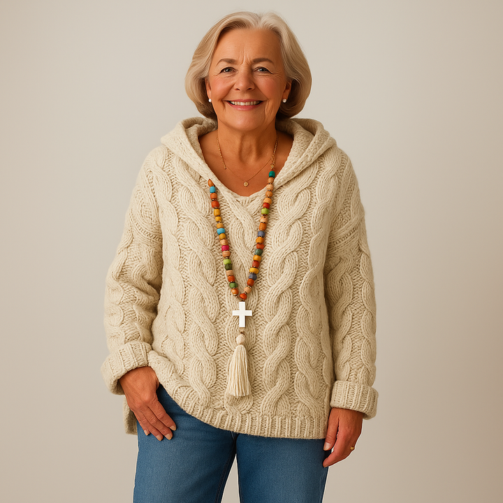 Saela & Co – Cozy and Stylish Knit Hoodie