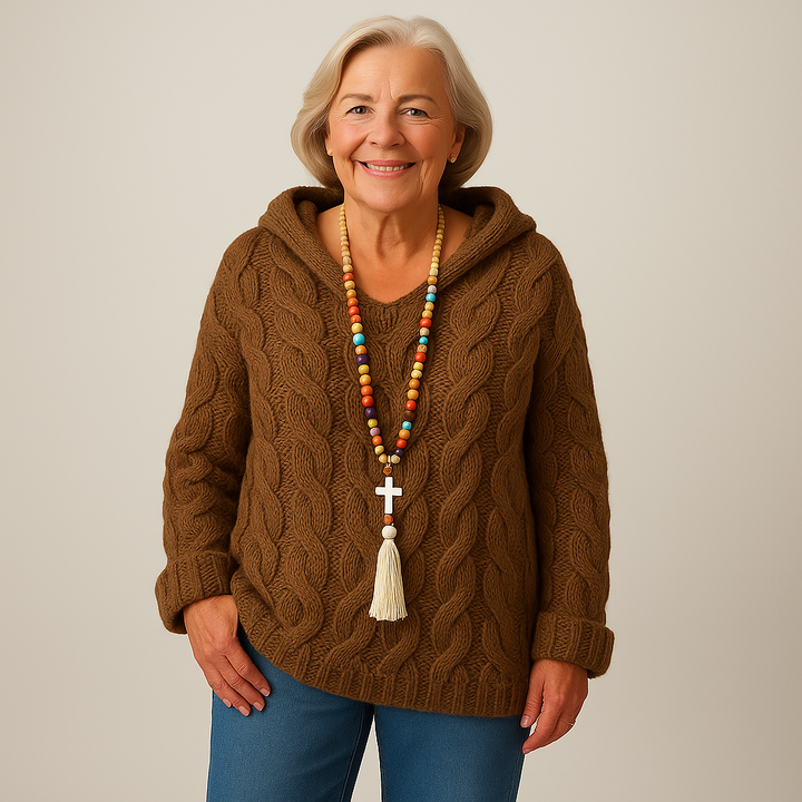 Saela & Co – Cozy and Stylish Knit Hoodie