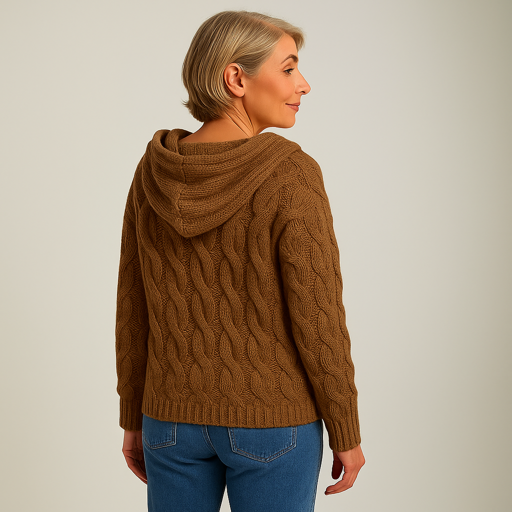 Saela & Co – Cozy and Stylish Knit Hoodie