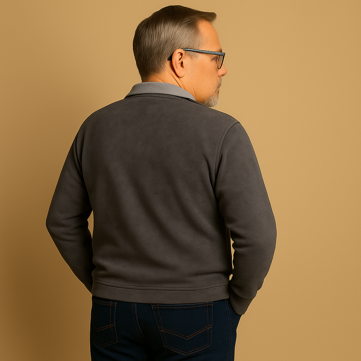 Saela & Co - Quarter-Zip Sweater