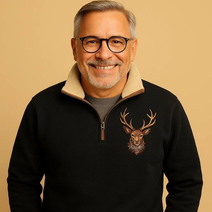 Saela & Co - Quarter-Zip Sweater