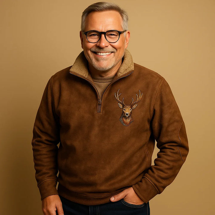 Saela & Co - Quarter-Zip Sweater