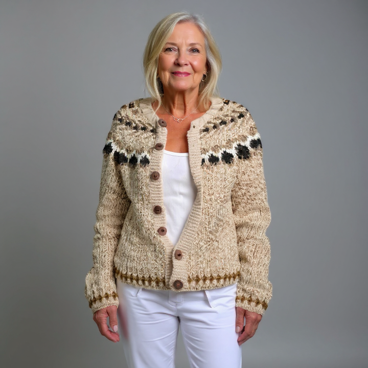 Saela & Co  - Classic Icelandic Wool Cardigan