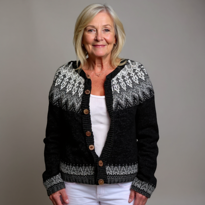 Saela & Co  - Classic Icelandic Wool Cardigan