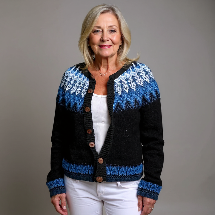 Saela & Co - Classic Icelandic Wool Cardigan