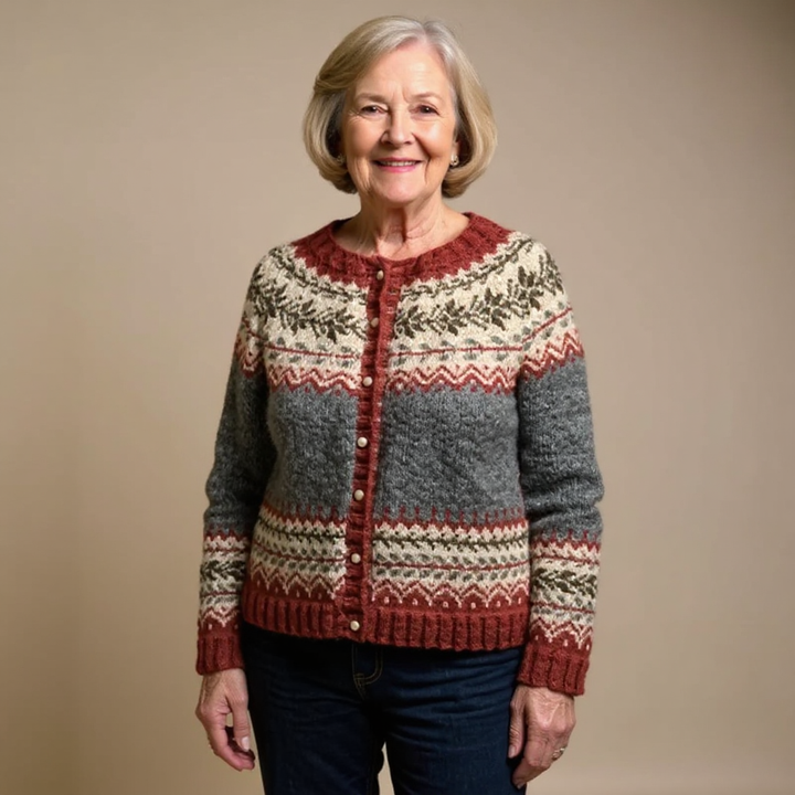 Saela & Co - Classic Icelandic Wool Cardigan