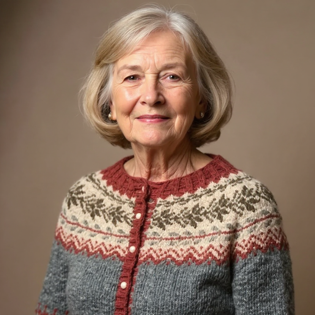 Saela & Co - Classic Icelandic Wool Vintage Sweater