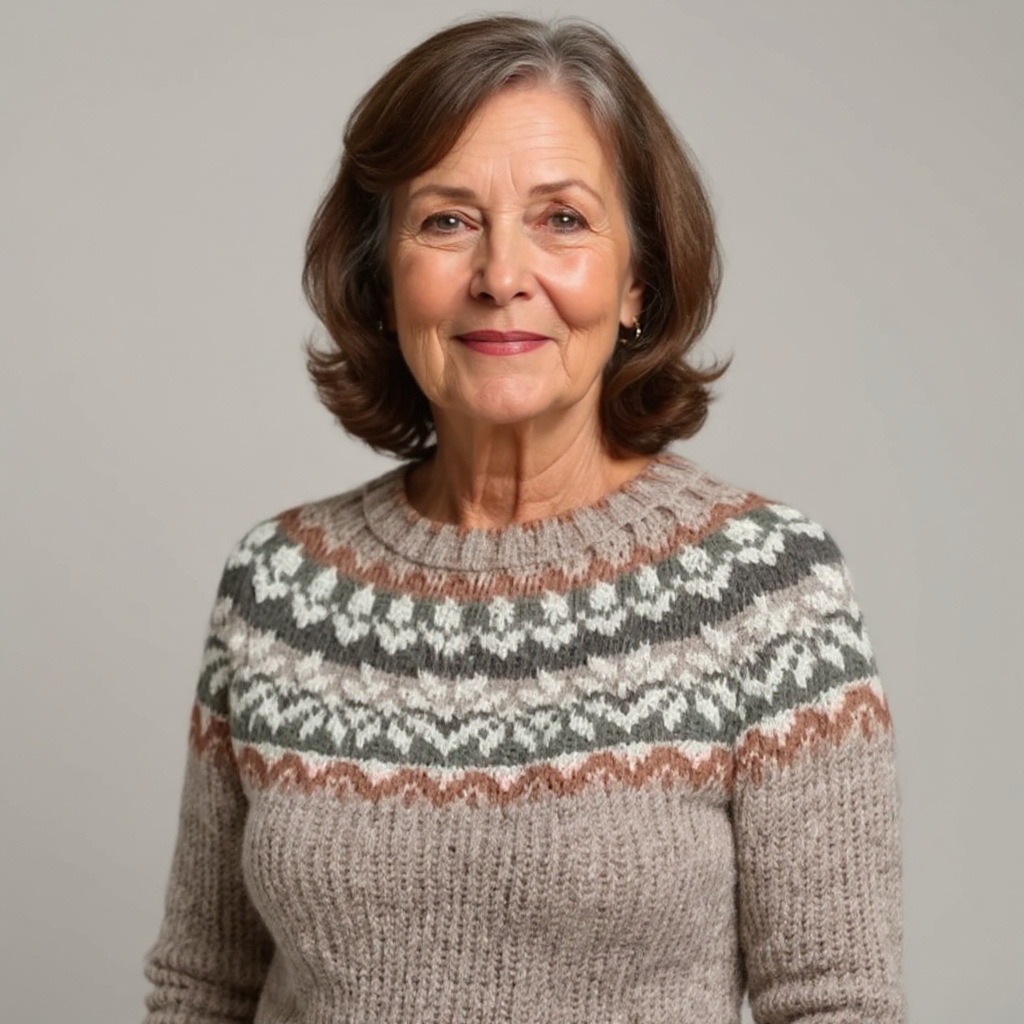 Saela & Co - Classic Icelandic Wool Knit Sweater